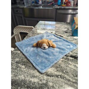 CARTER 'S PUPPY DOG TAN LOVEY BABY BLANKET Security Blanket